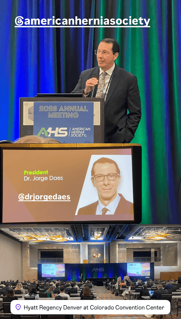 Presidente American Hernia Society Denver 2026